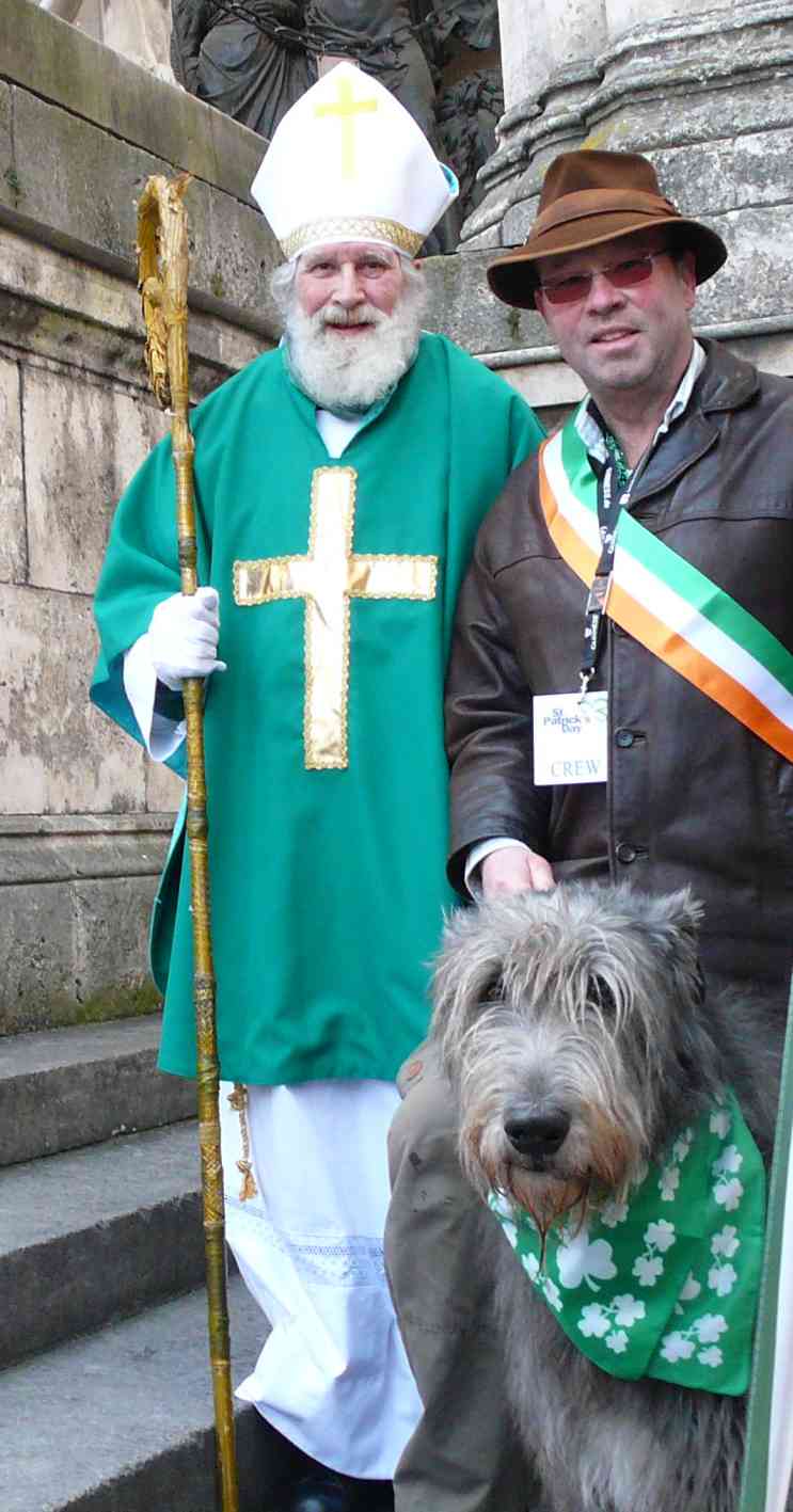 St. Patrick mit Franzl und Herrchen - IWCD.de